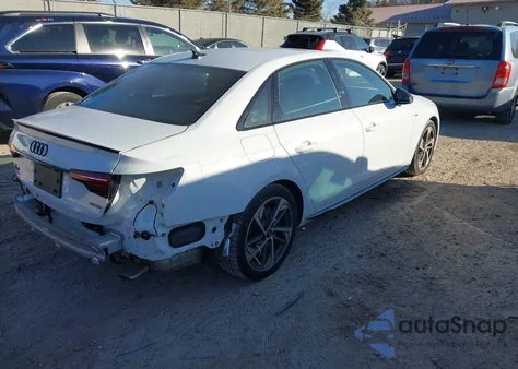 2024 Audi A4 Premium Plus 45 Tfsi S Line Quattro S Tronic z USA, uszkodzony, nr VIN WAUEAAF43RN008223